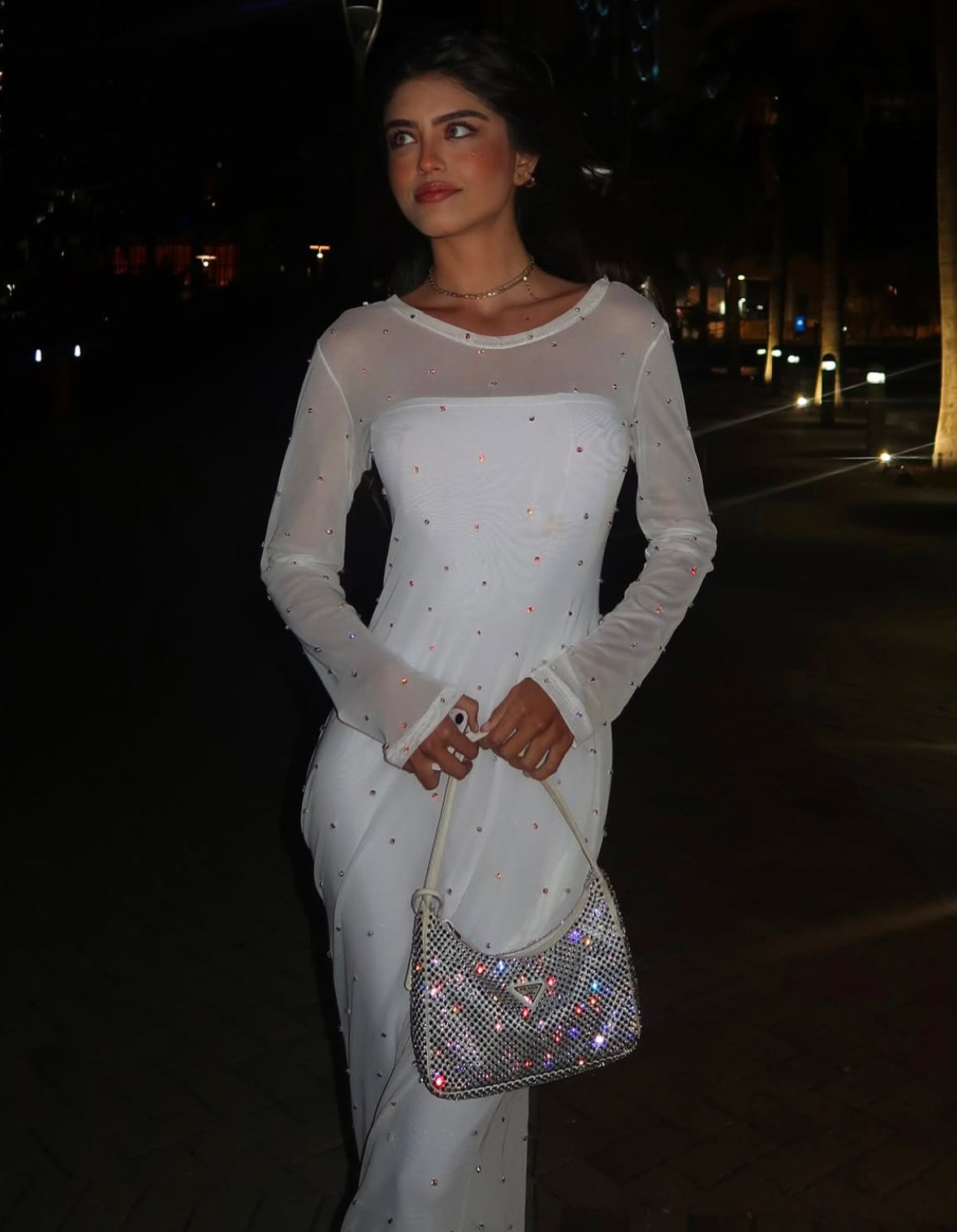 BOLSA PRADA CRISTAIS RE-EDITION 2000