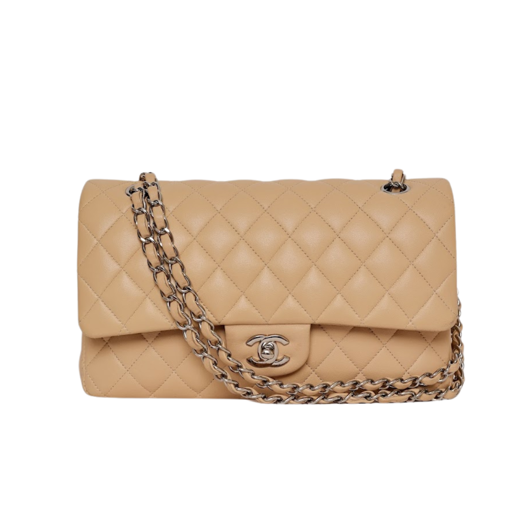 BOLSA CHANEL CLASSICA DOUBLE FLAP MEDIA