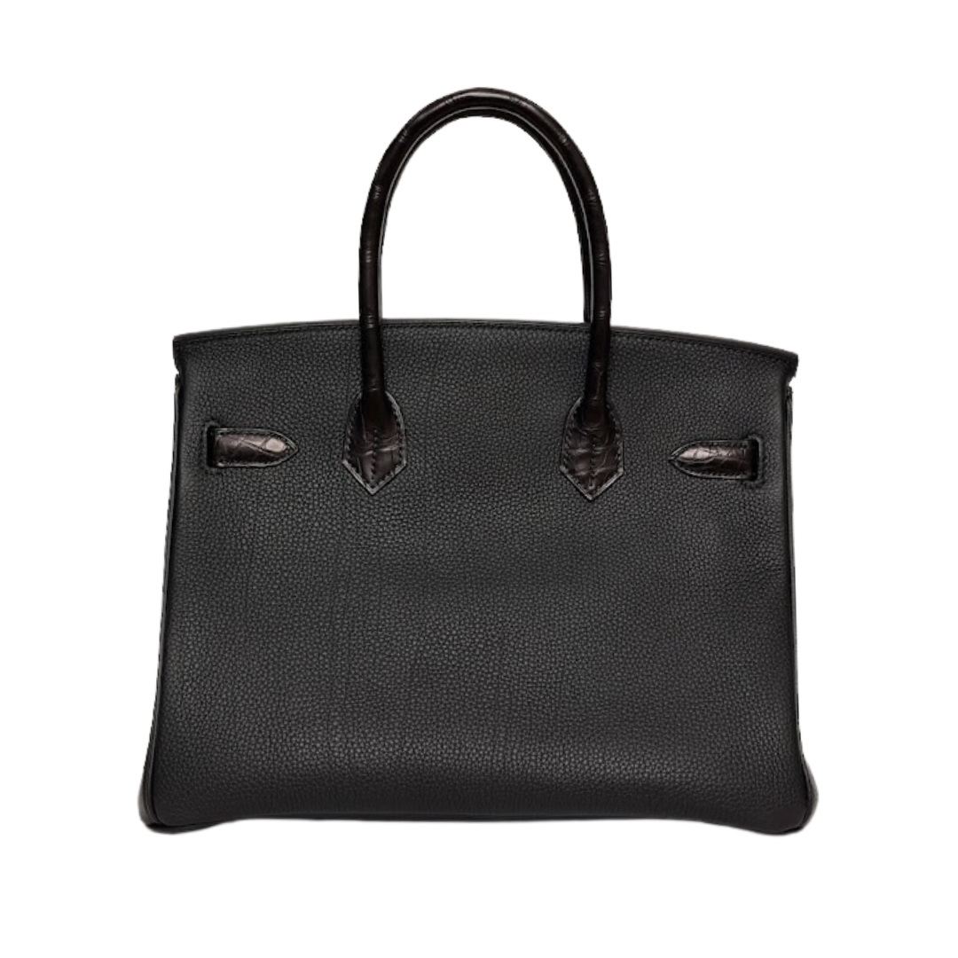 HERMÈS BIRKIN 30 BLACK CROCO