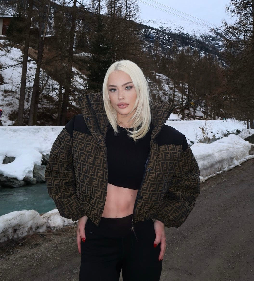 FENDI SKI JACKET MONOGRAMA 36/38/40