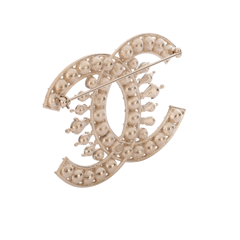 BROCHE CHANEL CRYSTALS