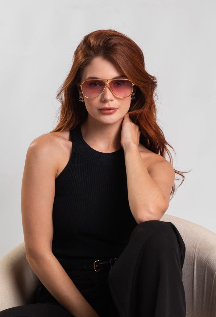 ÓCULOS DE SOL LOUIS VUITTON AVIADOR STAR