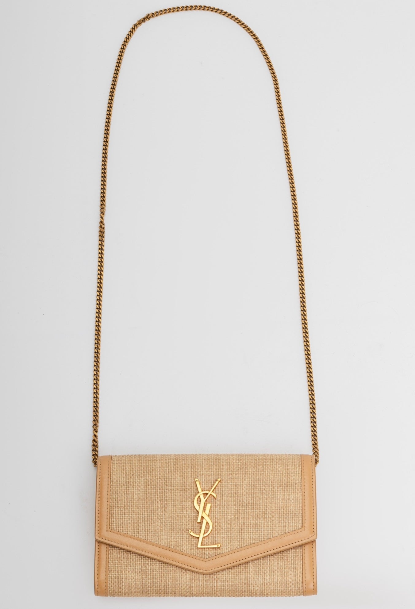 WALLET ON CHAIN YSL CANVAS