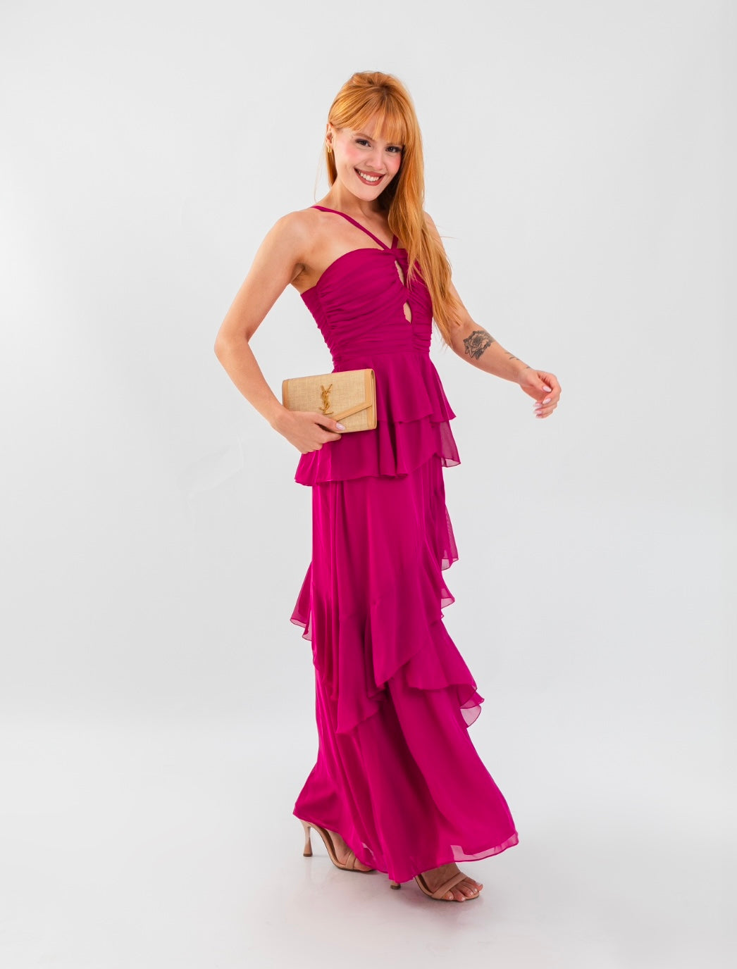 WALLET ON CHAIN YSL CANVAS