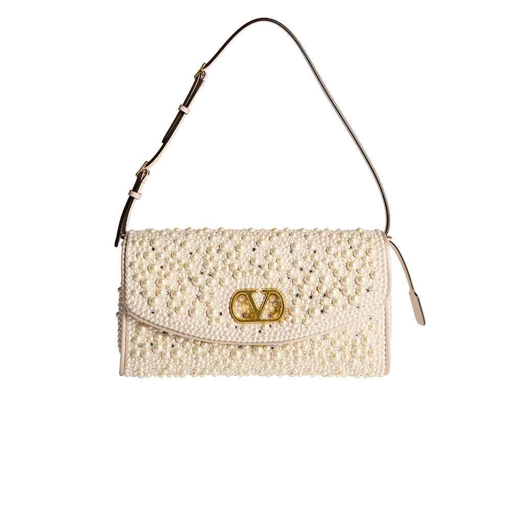 Bolsa Valentino DeVain Pearls