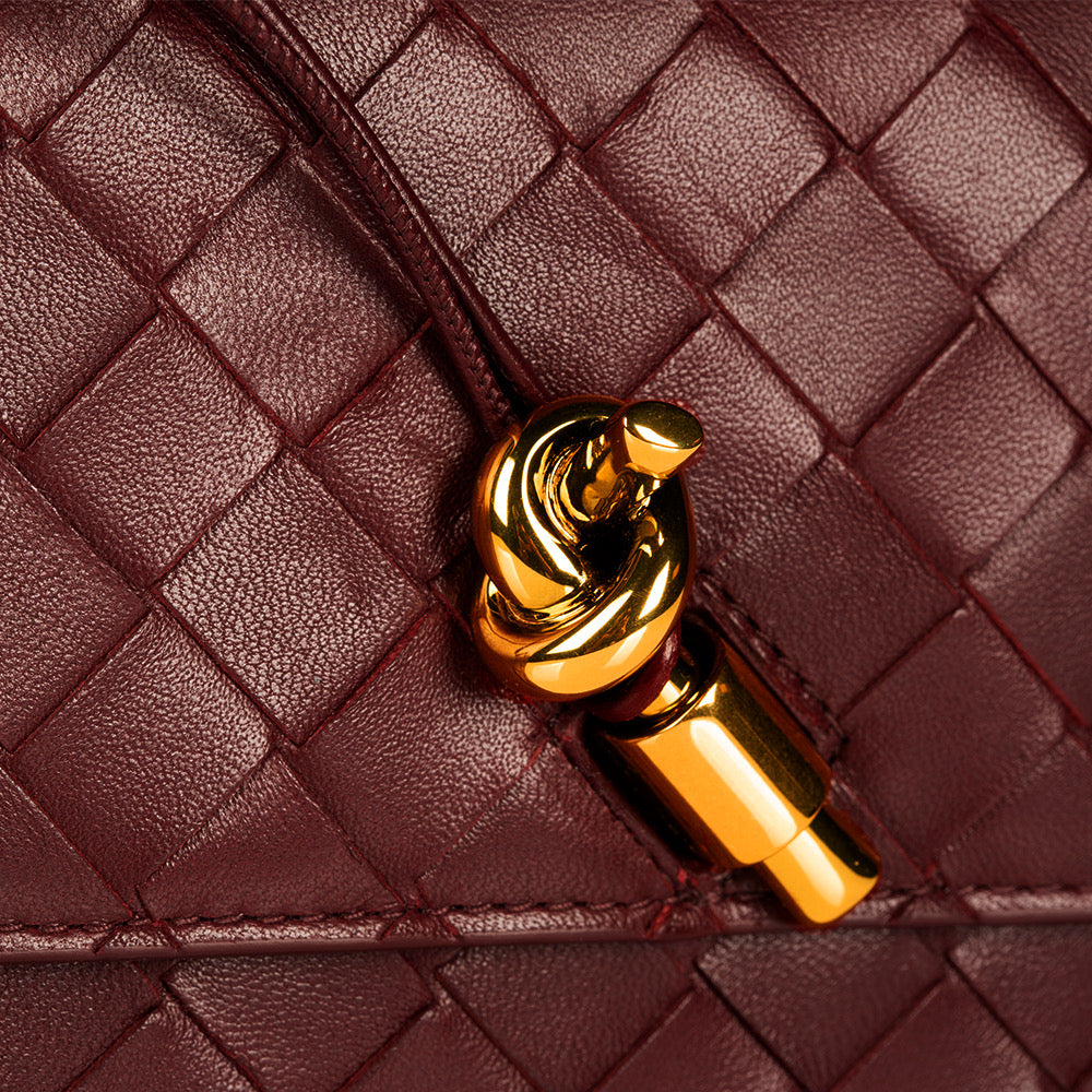 Bottega Veneta Andiamo Clutch Barolo