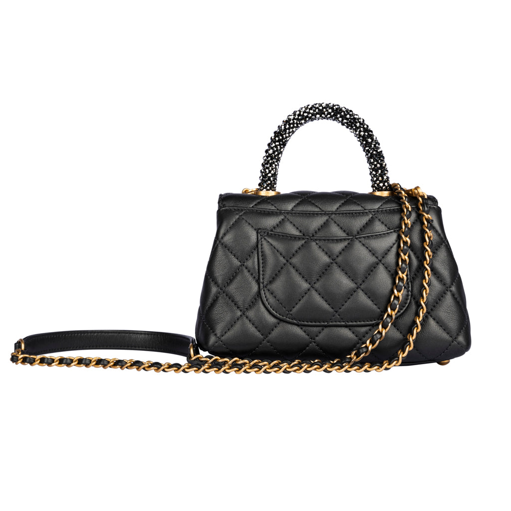 BOLSA CHANEL COCO HANDLE CRYSTALS