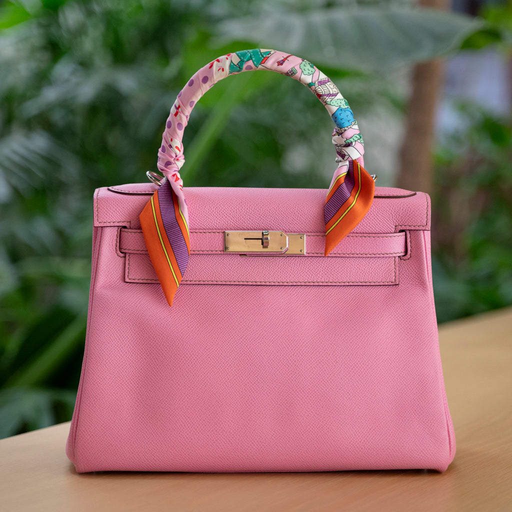 BOLSA HERMÈS KELLY 28 PINK