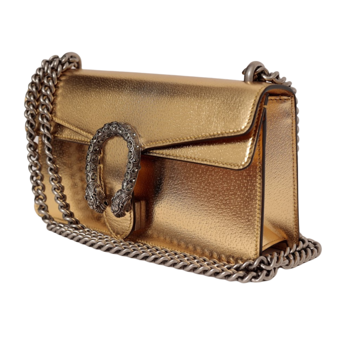 BOLSA GUCCI DIONYSUS MEDIUM GOLD