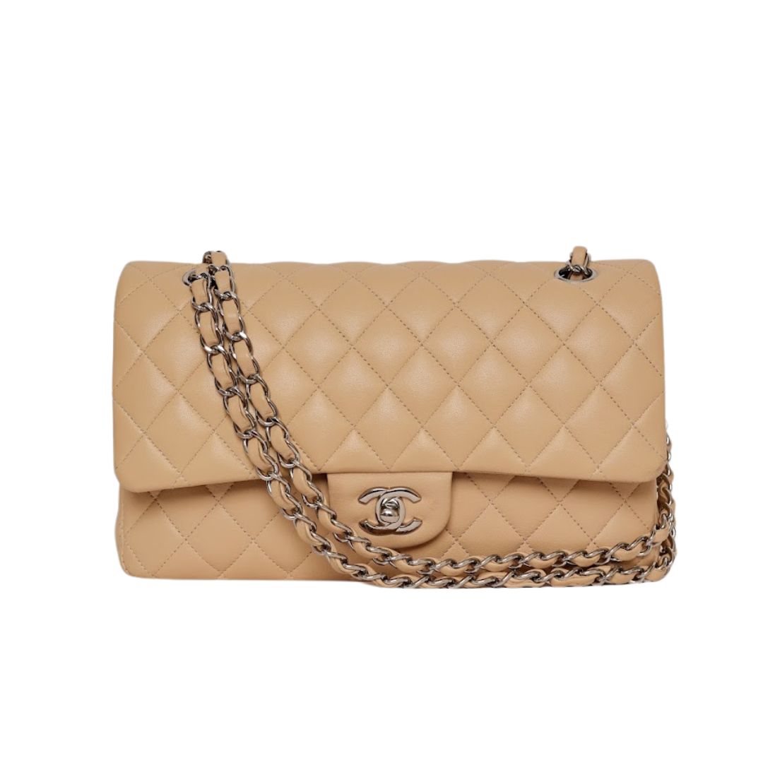 BOLSA CHANEL CLÁSSICA DOUBLE FLAP MÉDIA