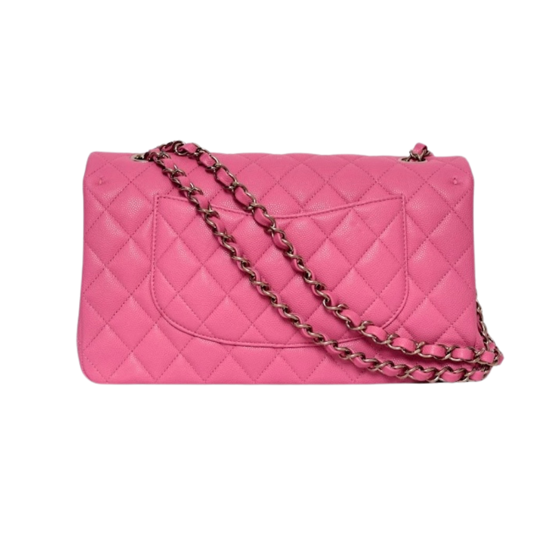 BOLSA CHANEL CLÁSSICA DOUBLE FLAP PINK