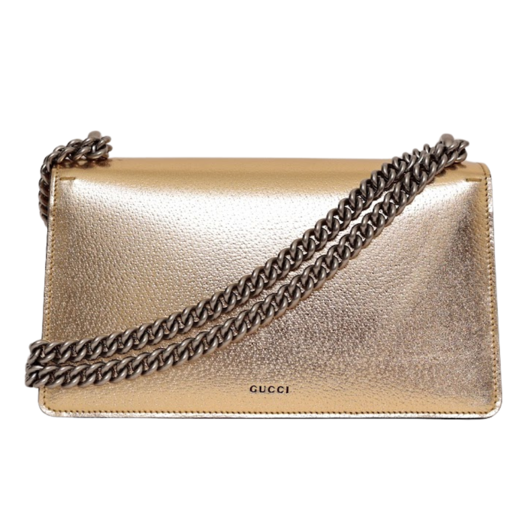 BOLSA GUCCI DIONYSUS MEDIUM GOLD