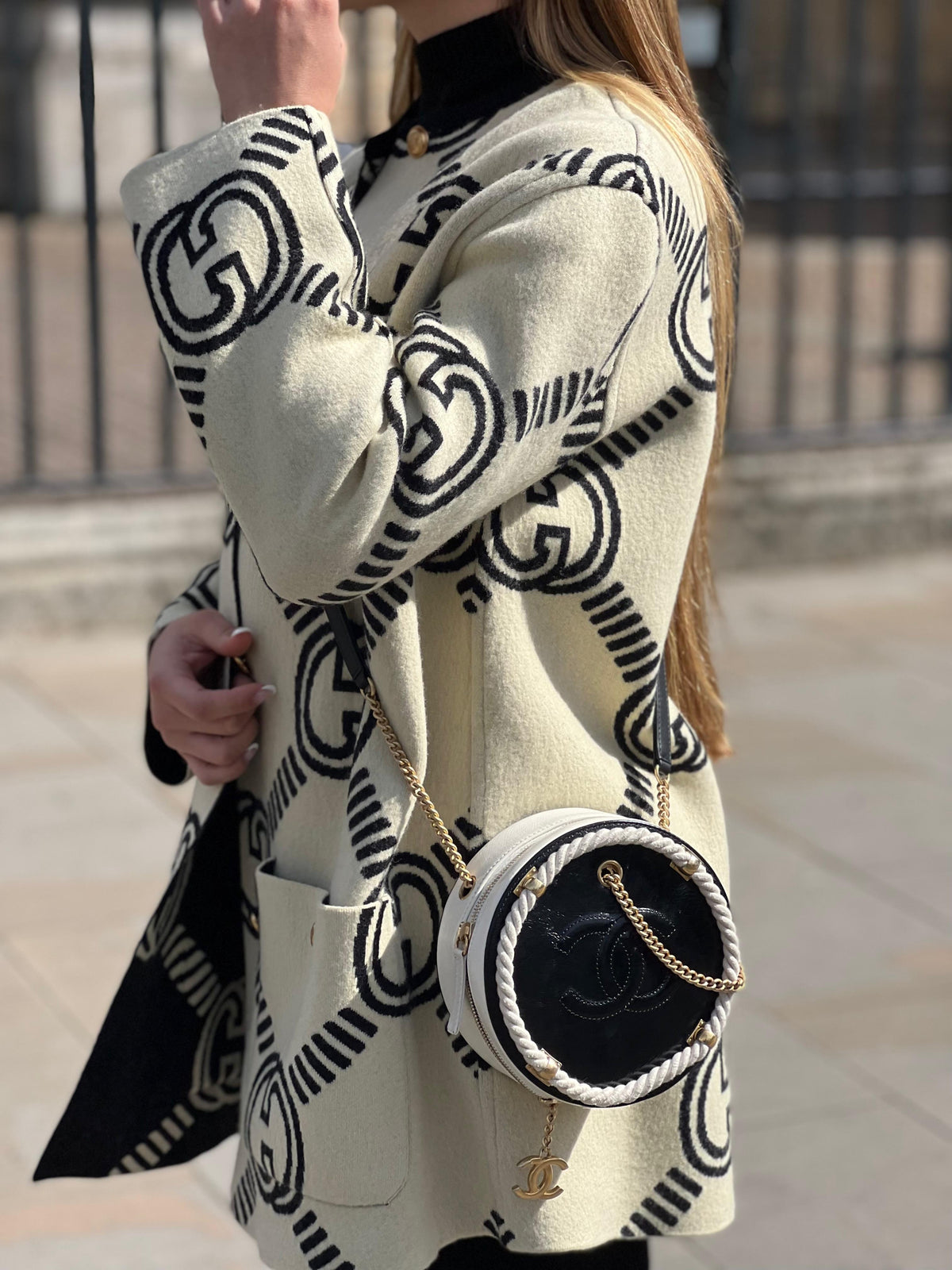 BOLSA CHANEL REDONDA