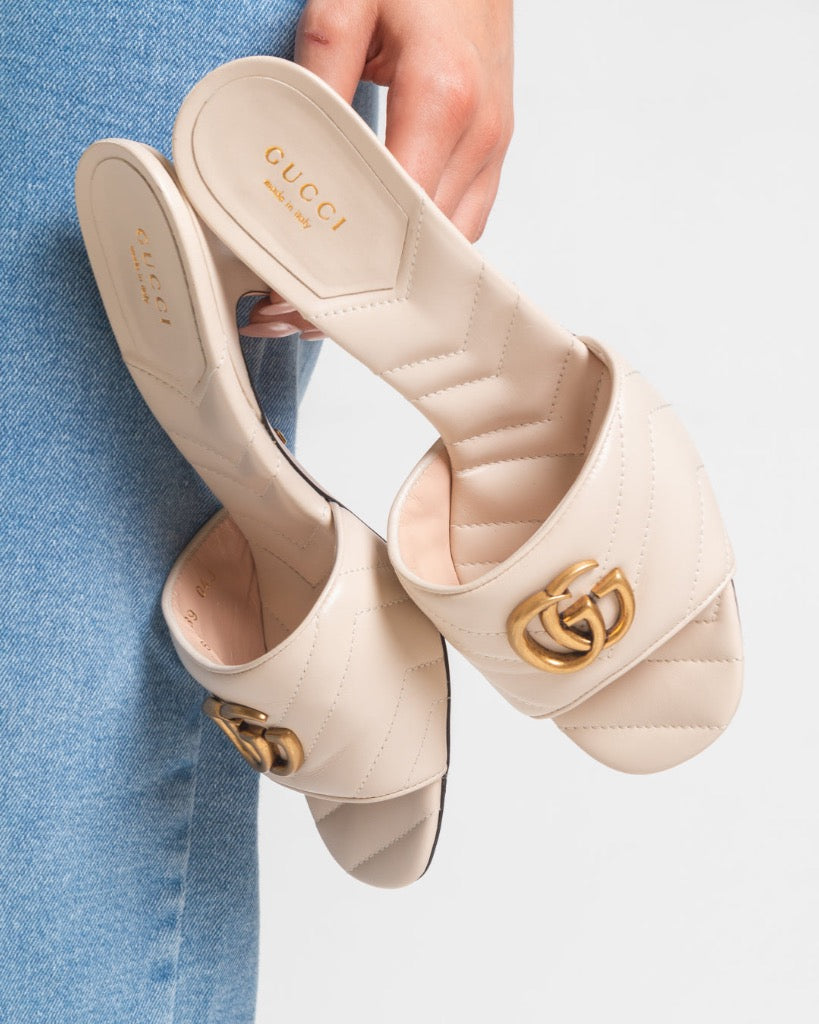 SANDÁLIA GUCCI MARMONT 37