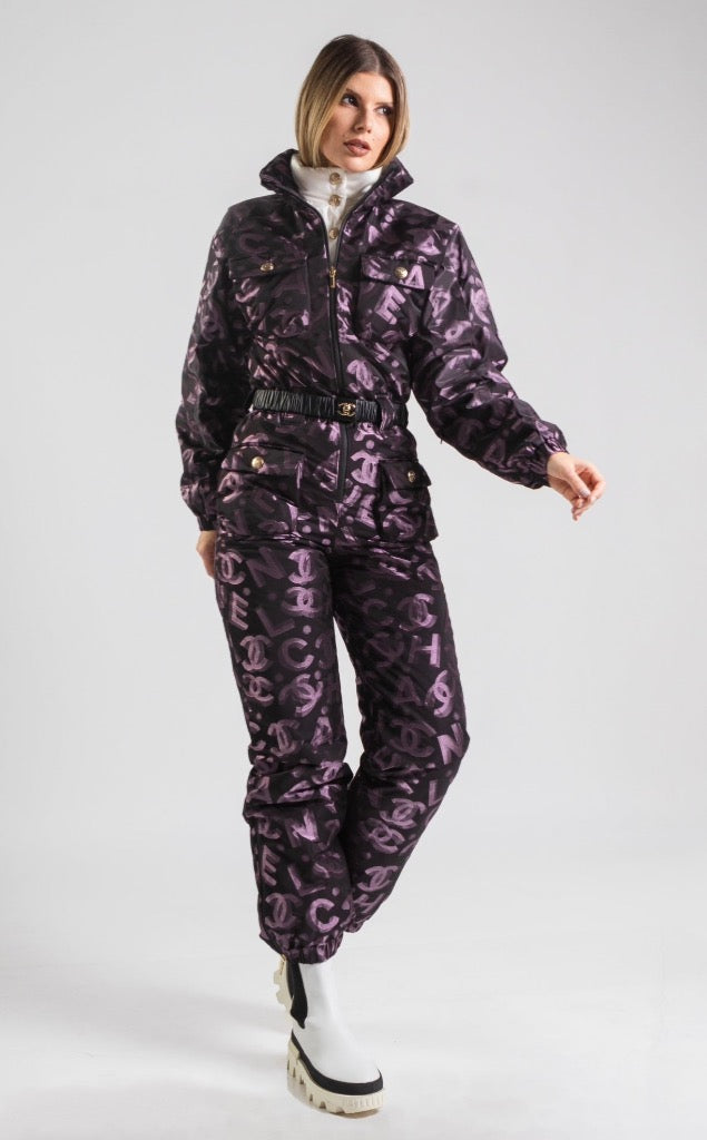 JUMPSUIT SKI CHANEL MONOGRAMA 36/38