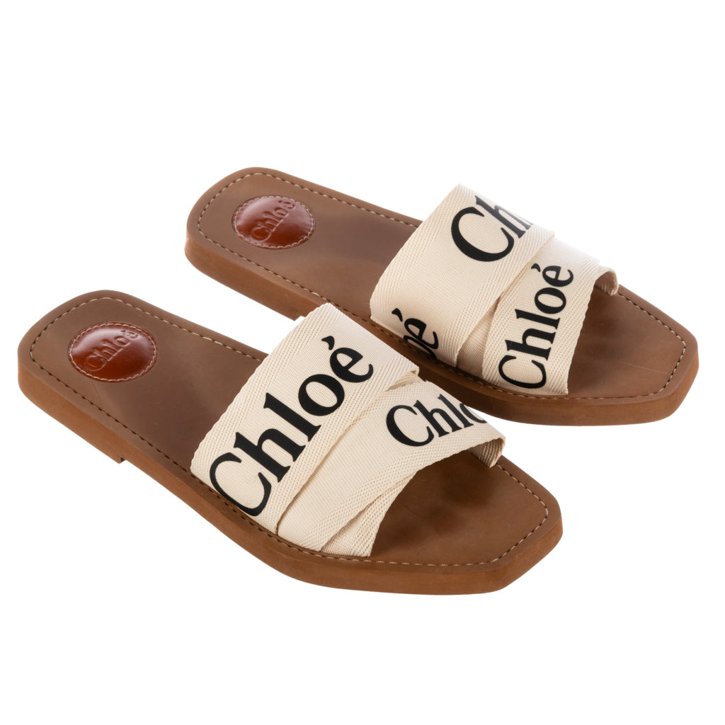 CHLOÉ FLATS WOODY 38