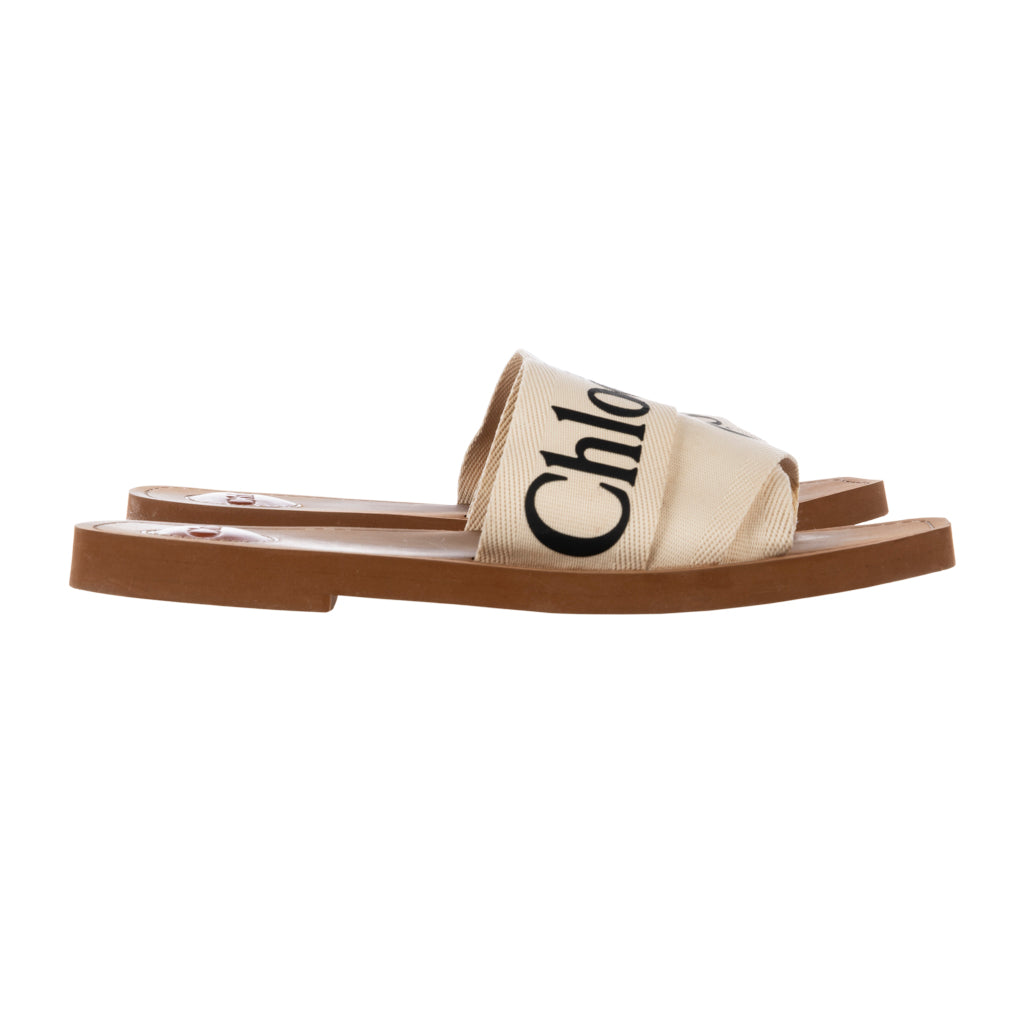 CHLOÉ FLATS WOODY 38