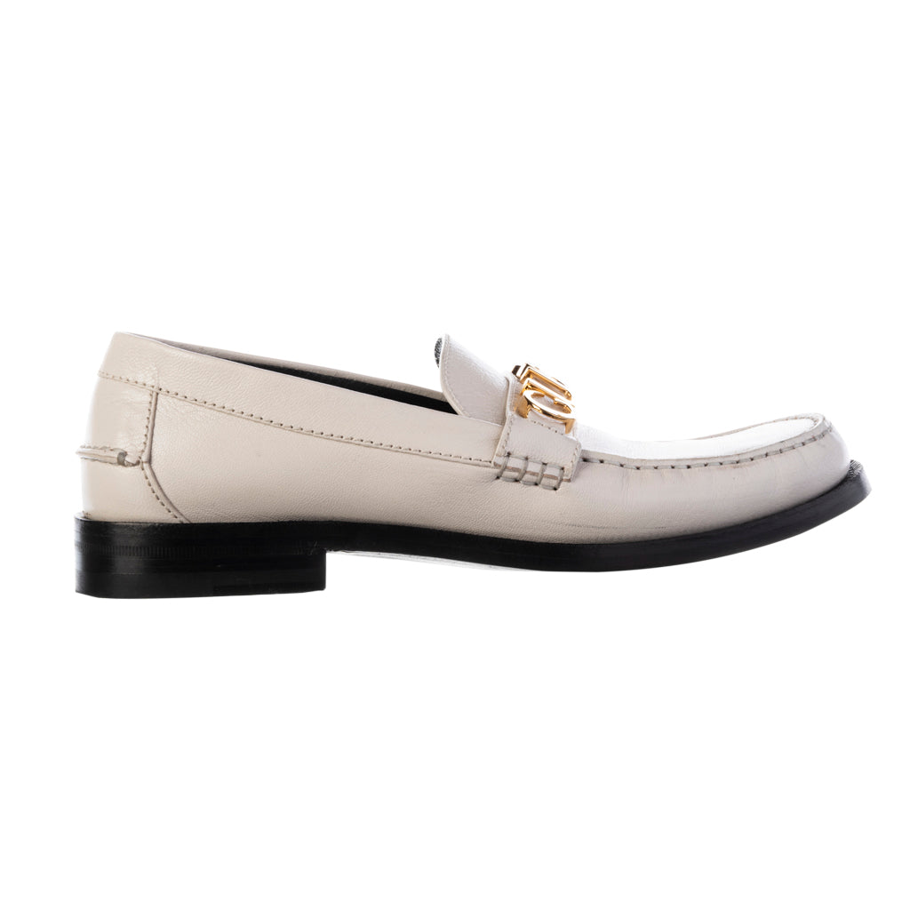 GUCCI MOCASSIM LEATHER LOGO 37