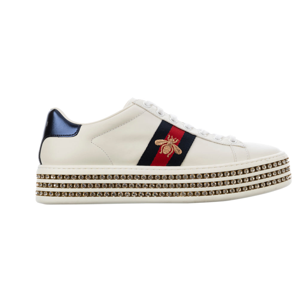 GUCCI SNEAKERS ACE STRASS 36