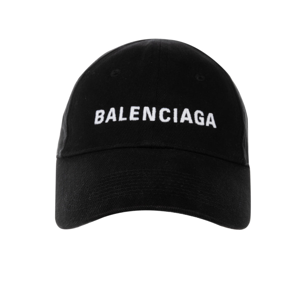 BONÉ LOGO BALENCIAGA BLACK