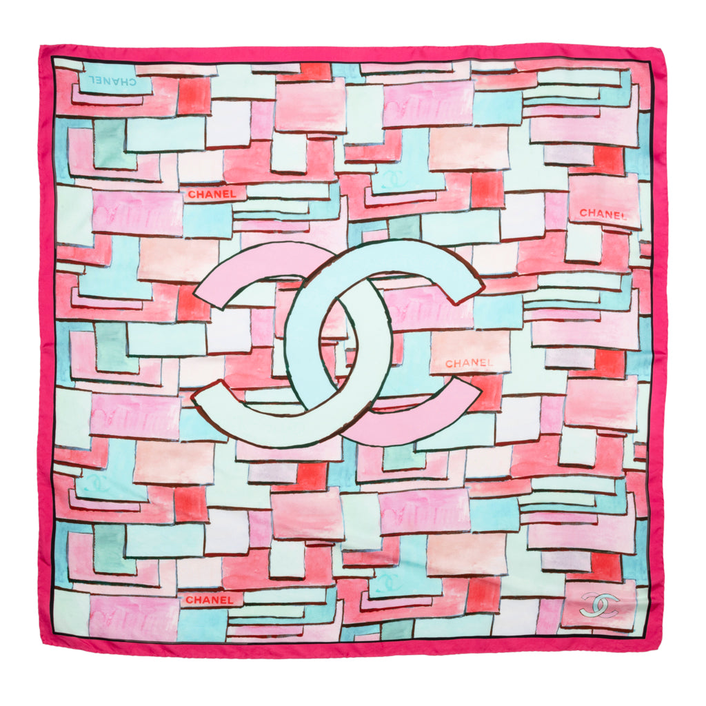 CHANEL SCARF MULTICOLORED