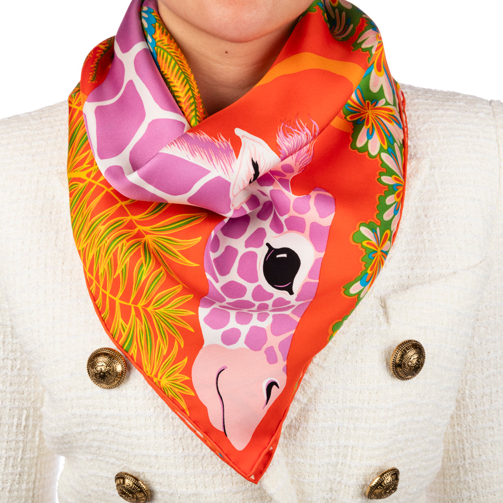 HERMÈS SCARF GIRAFFE