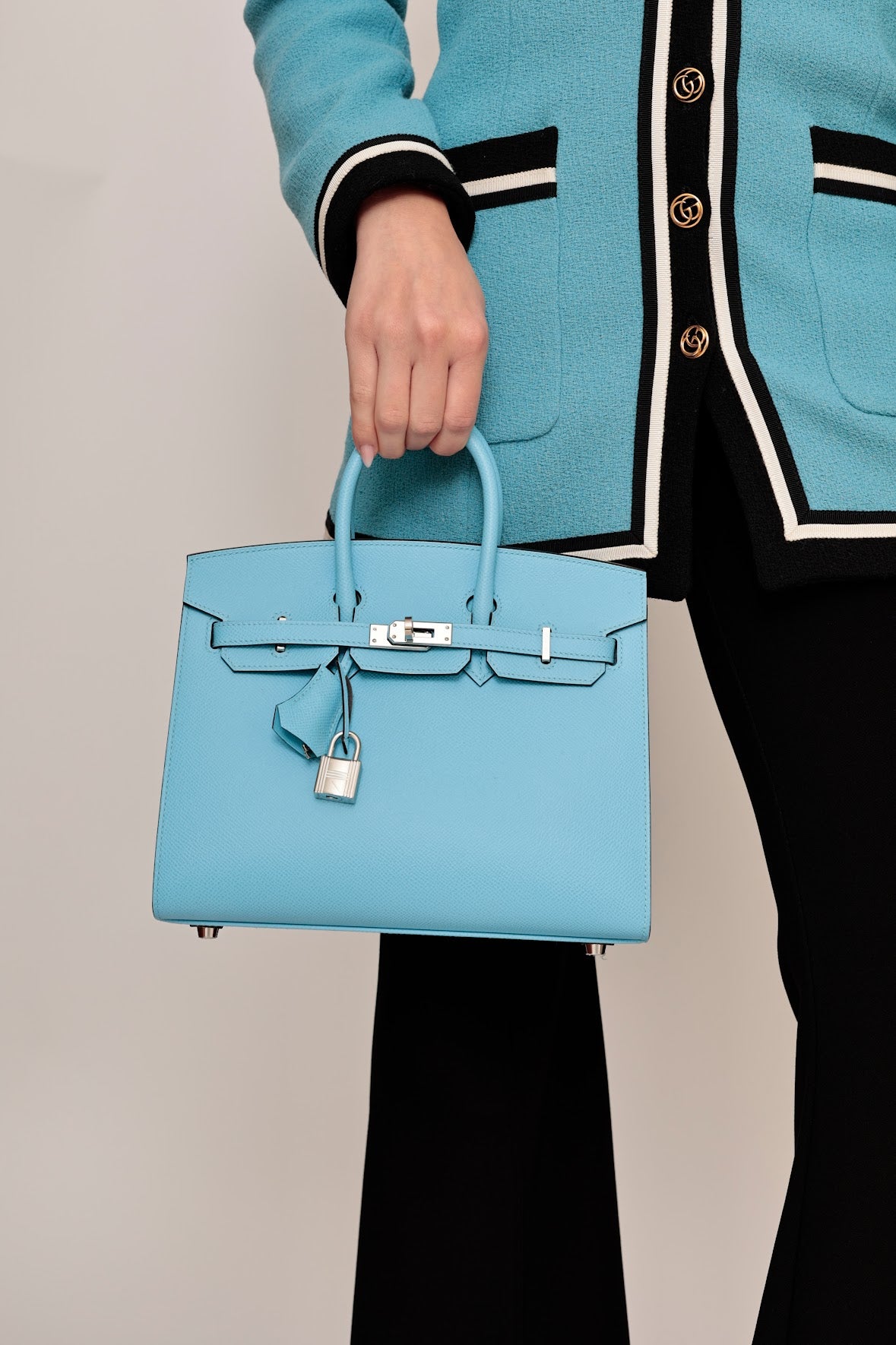 BOLSA HERMÈS BIRKIN CELESTE