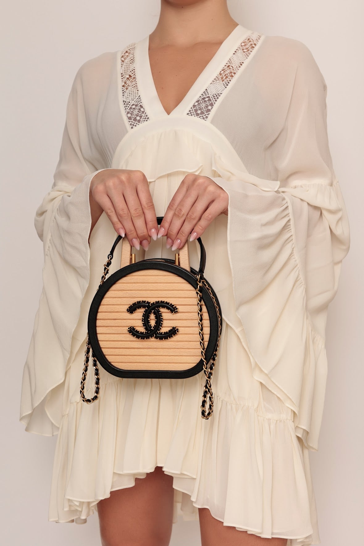 BOLSA CHANEL BEACH WOOD